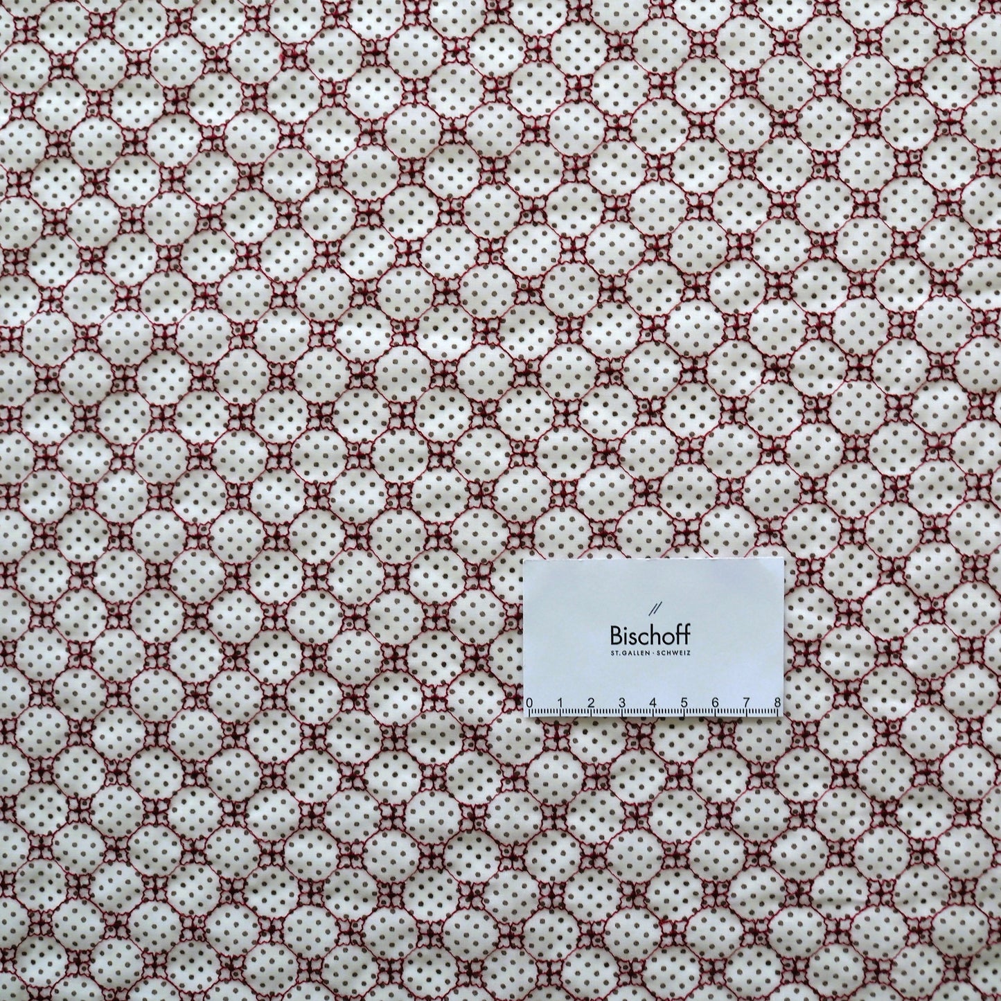 Allover auf bedrucktem Baumwoll-Voile - 13.002