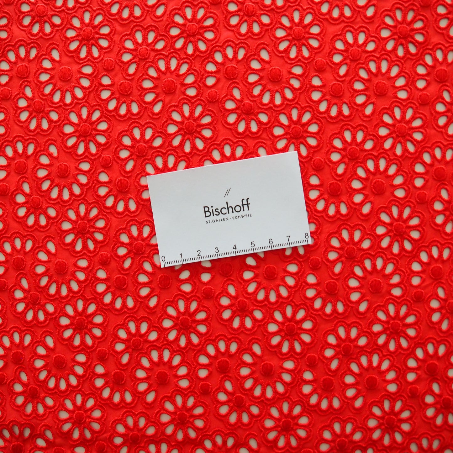 Baumwoll- Allover- Lochstickerei - 20.007