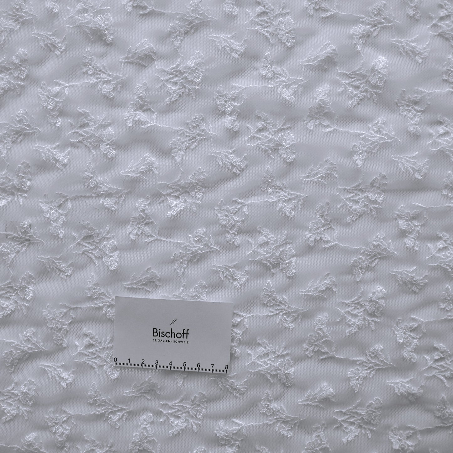 Tüll-Allover beidseitiger Abschluss - 10.044