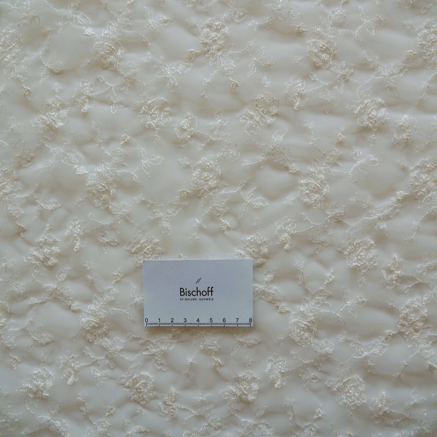 Tüll-Allover beidseitiger Abschluss - 10.046