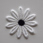 Blume gestickt