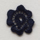 blaues Motiv
